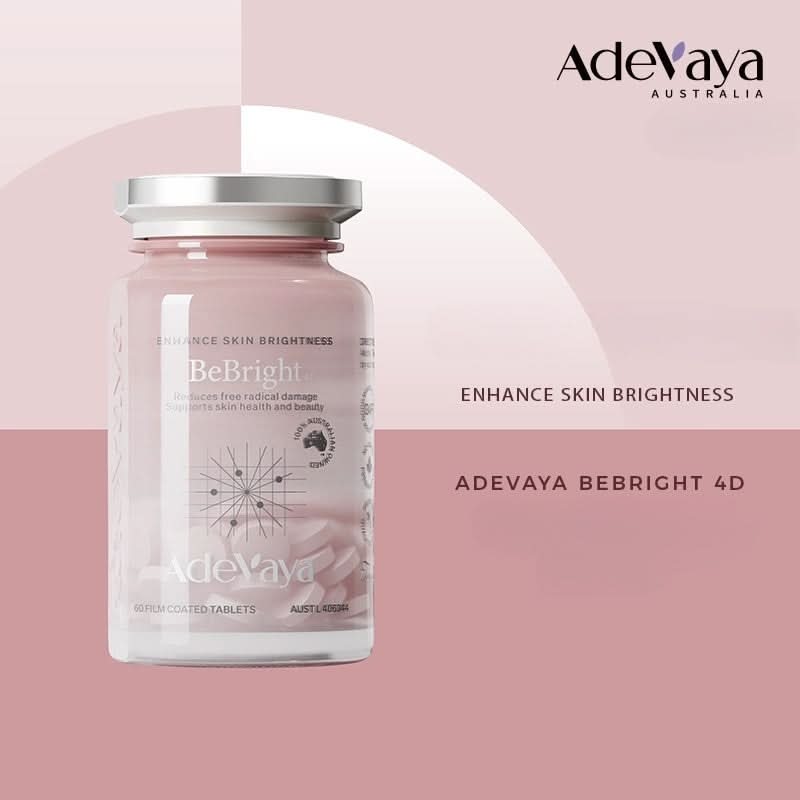 ADEVAYA BeBright 4D Enhance Skin Brightness – 60 Capsules