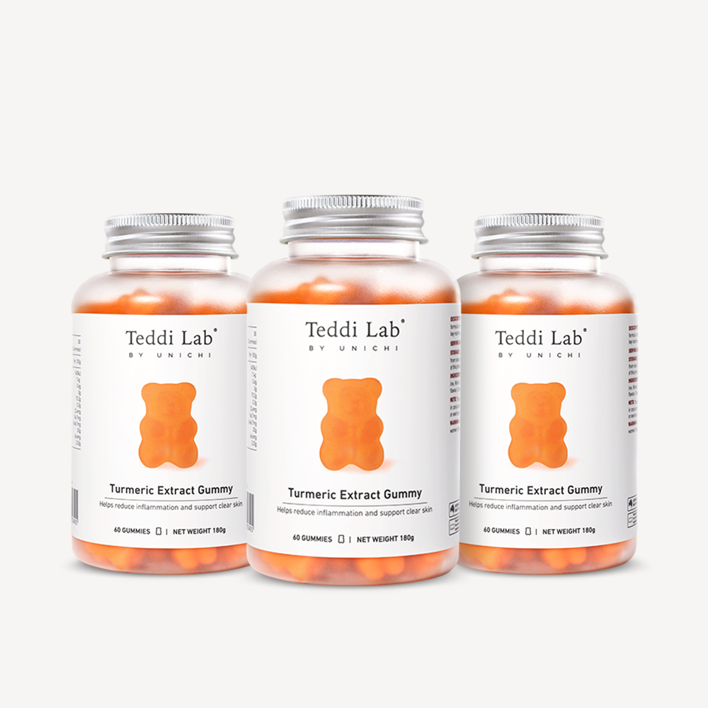 TEDDI LAB by UNICHI Turmeric Extract Gummy – 60 Gummies