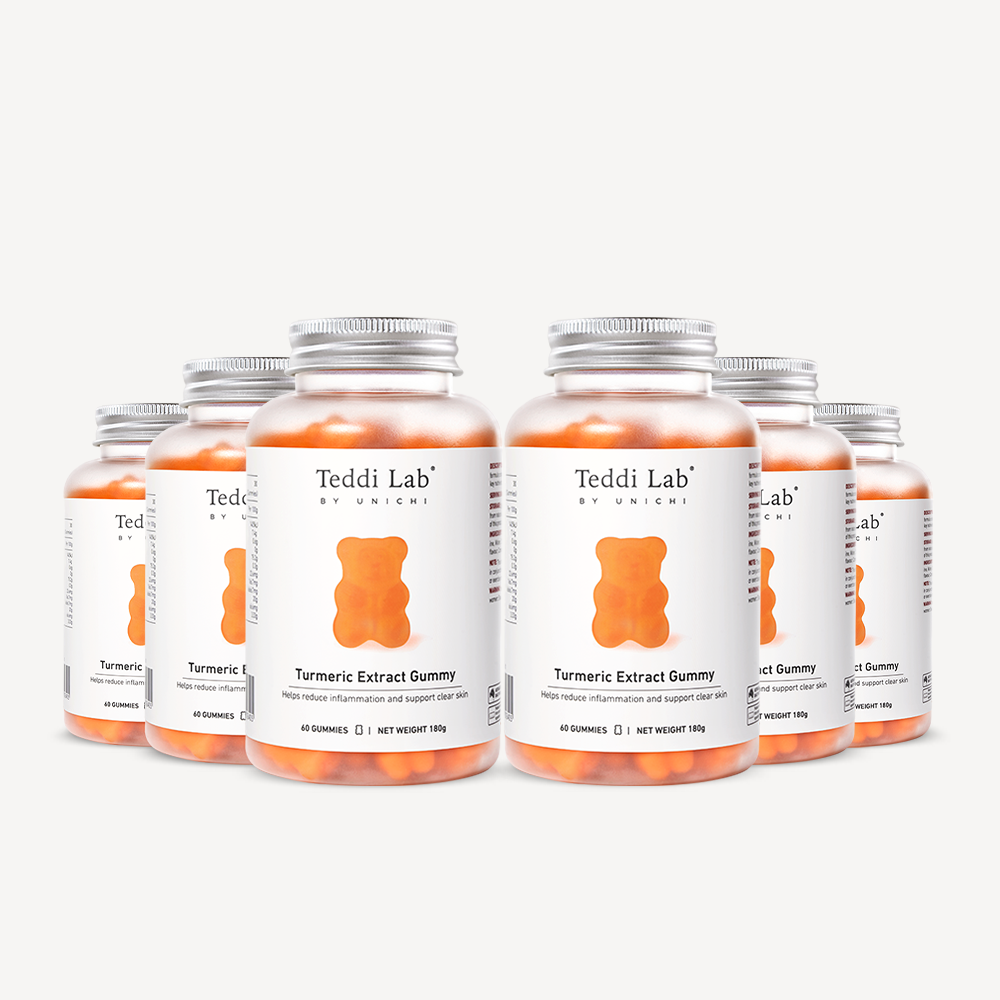 TEDDI LAB by UNICHI Turmeric Extract Gummy – 60 Gummies
