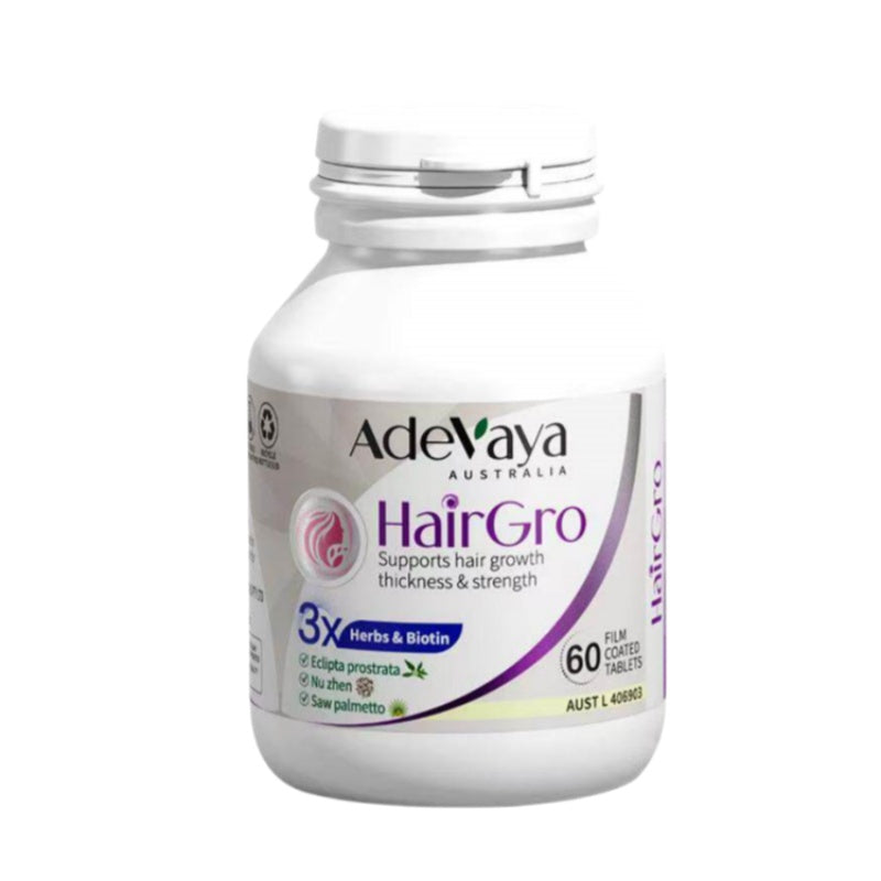 ADEVAYA Hair Gro Botanical Hair Tablets – 60 Tablets