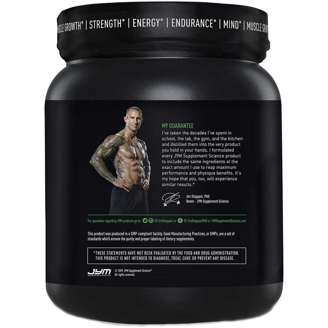 JYM Supplement Science PreJYM High-Performance Pre-Workout – 790g | Pineapple Strawberry | Strength, Endurance & Mental Focus