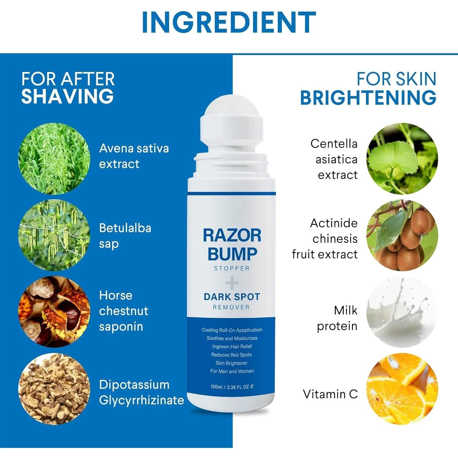 Sielkin Razor Bump Stopper + Dark Spot Remover – 100ml | Smooth, Clear & Even-Toned Skin