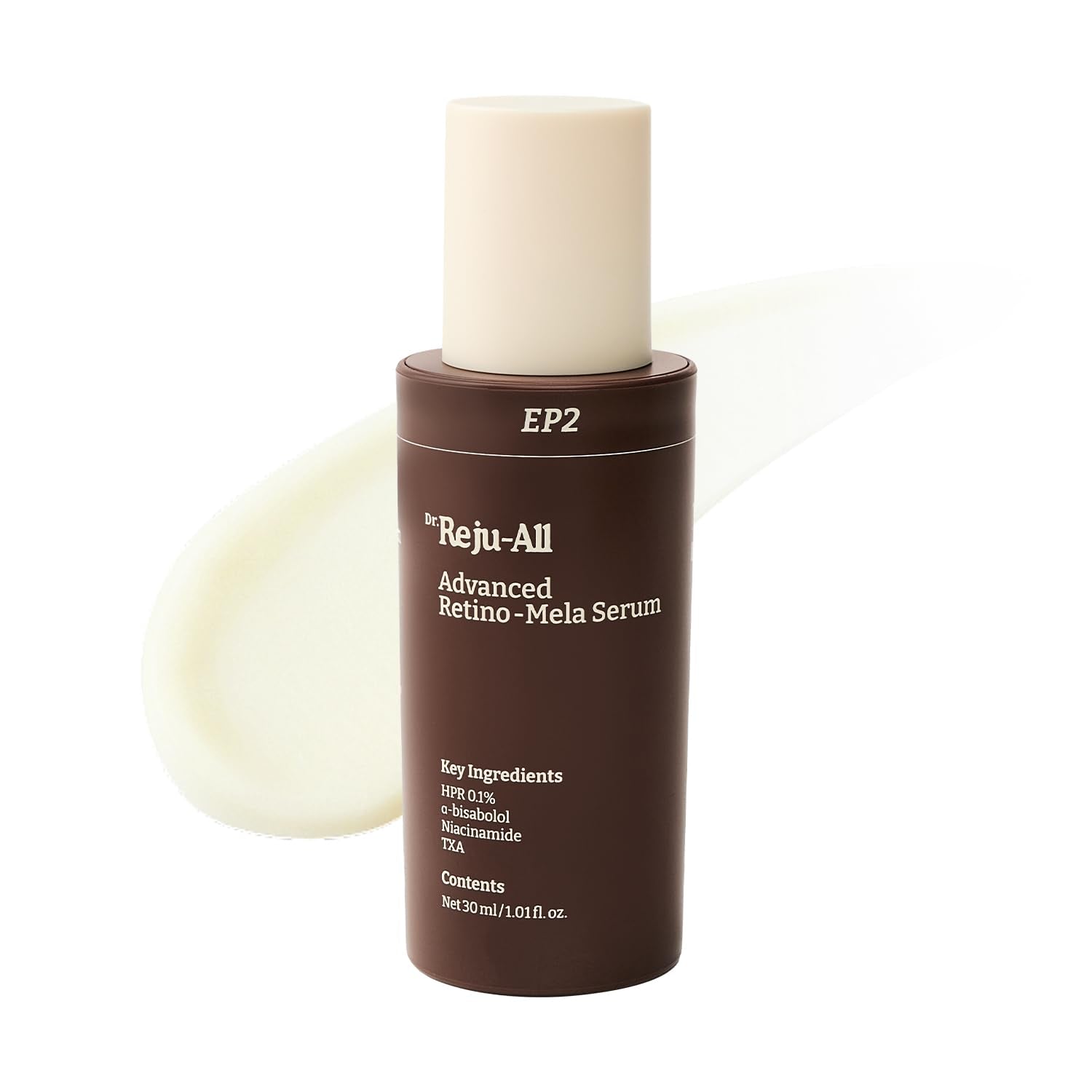 Dr.Reju-All Advanced Retino-Mela Serum – HPR Retinol Serum for Face – Anti-Aging, Pore Minimizer, Next-Gen Korean Skin Care – Gentle & Beginner-Friendly – Niacinamide 10% & TXA 4% – 1 Fl Oz