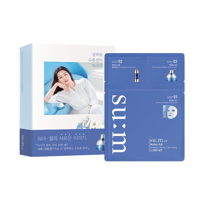 su:m37 Water-full Timeless Water Gel Mask 3-Step 10pcs