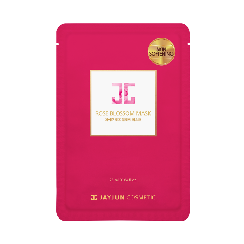 JayJun Rose Blossom Mask 10 Count– Soothes Hydrates Calms Replenishes Radiance