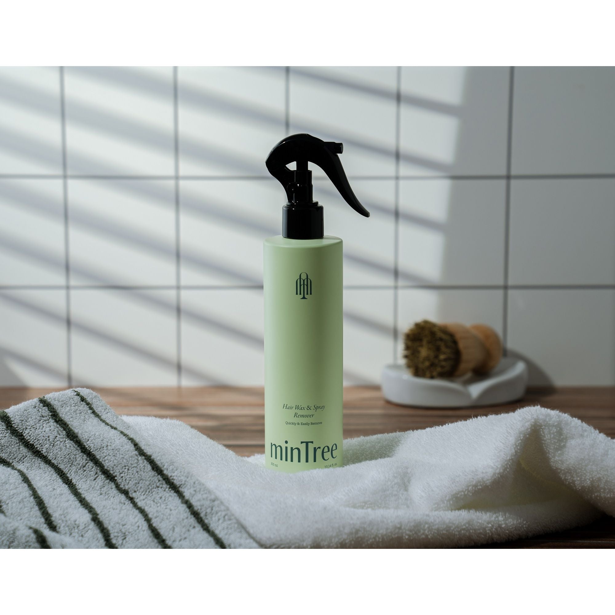 MinTree Hair Wax y Removedor de Spray 300ml - Desenreda, Acabado Limpio