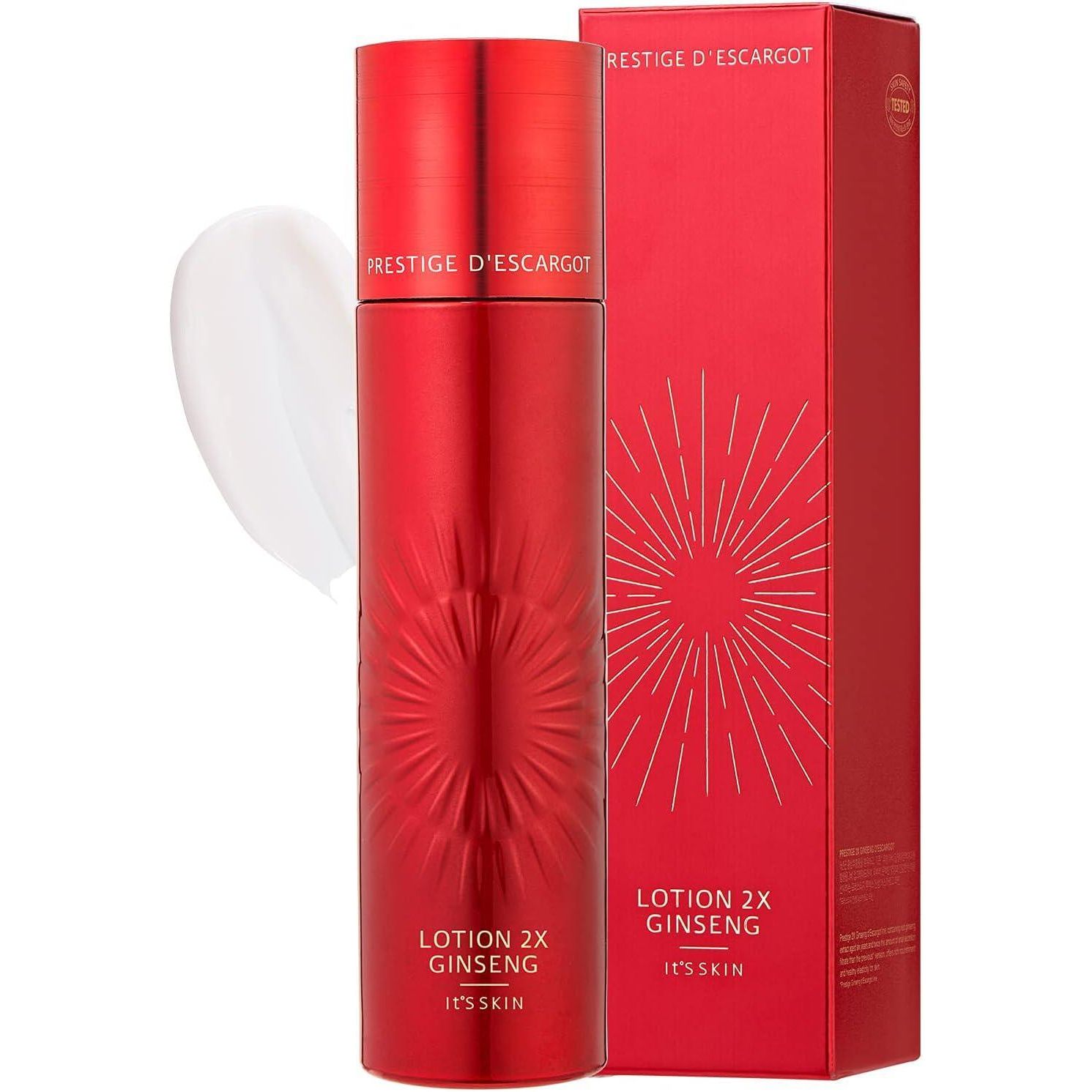 ItsSkin Prestige Lotion 2X Ginseng D'Escargot 140ml – Hidratación