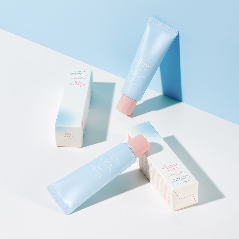 Slowpure Splash Crema Gel Hidratante 50ml - Hidratación Profunda Y Textura Suave