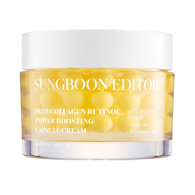 SUNGBOON EDITOR Deep Collagen Retinol Power Boosting Capsule Cream – 50ml