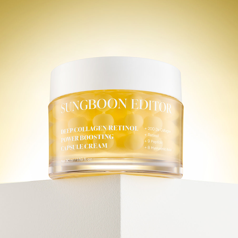 SUNGBOON EDITOR Deep Collagen Retinol Power Boosting Capsule Cream – 50ml