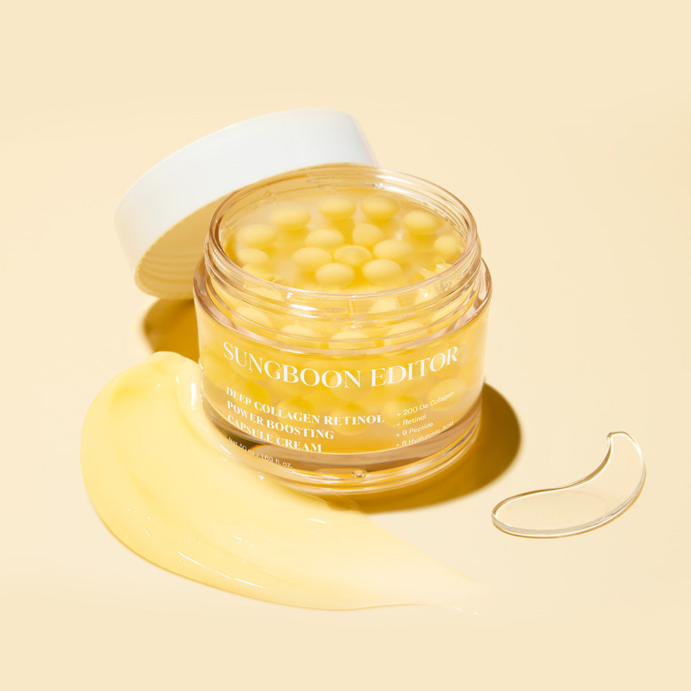SUNGBOON EDITOR Deep Collagen Retinol Power Boosting Capsule Cream – 50ml
