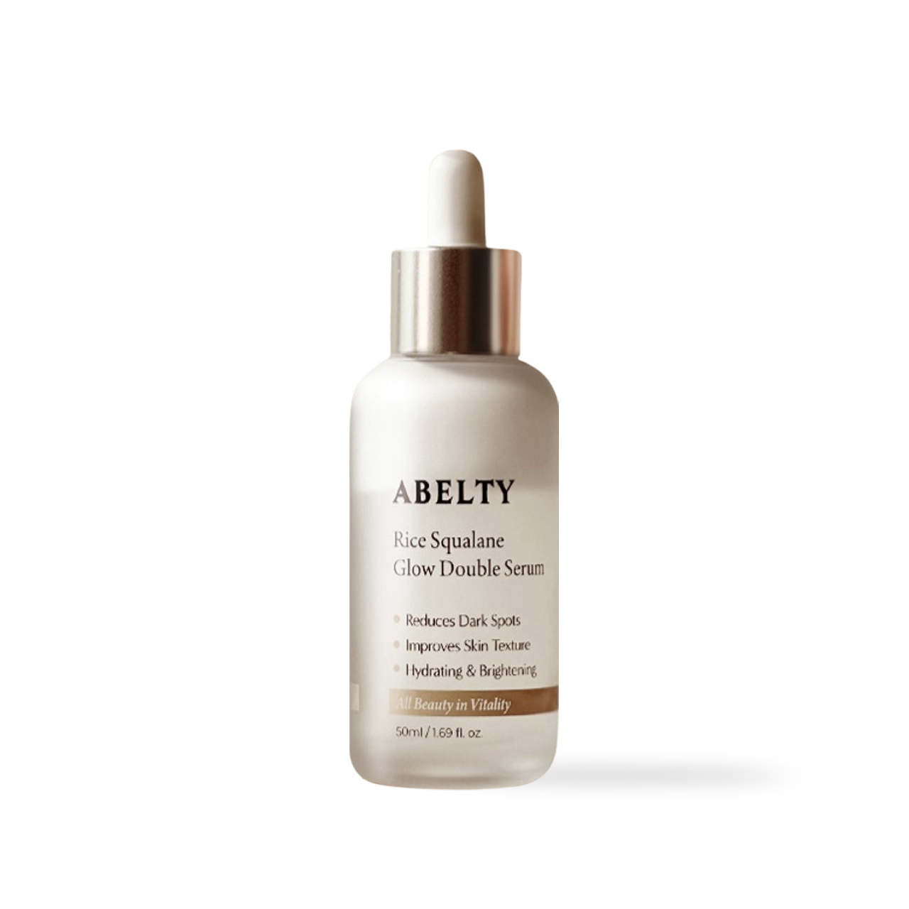 Abelty Rice Squalane Glow Double Serum 50ml – Brillo Iluminador