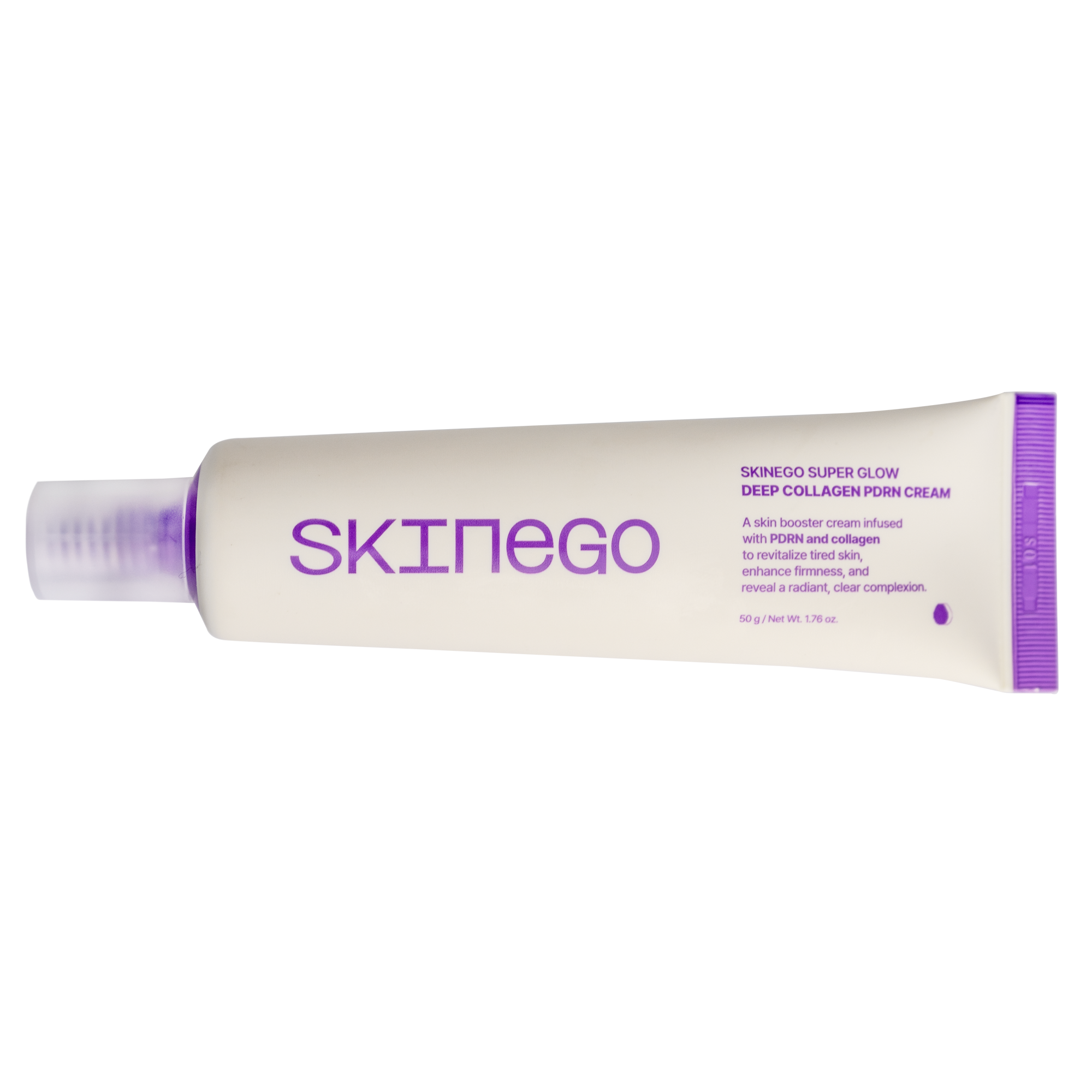 Skinego Super Glow Deep Collagen PDRN Cream 50g – Luminosidad y Tono Uniforme