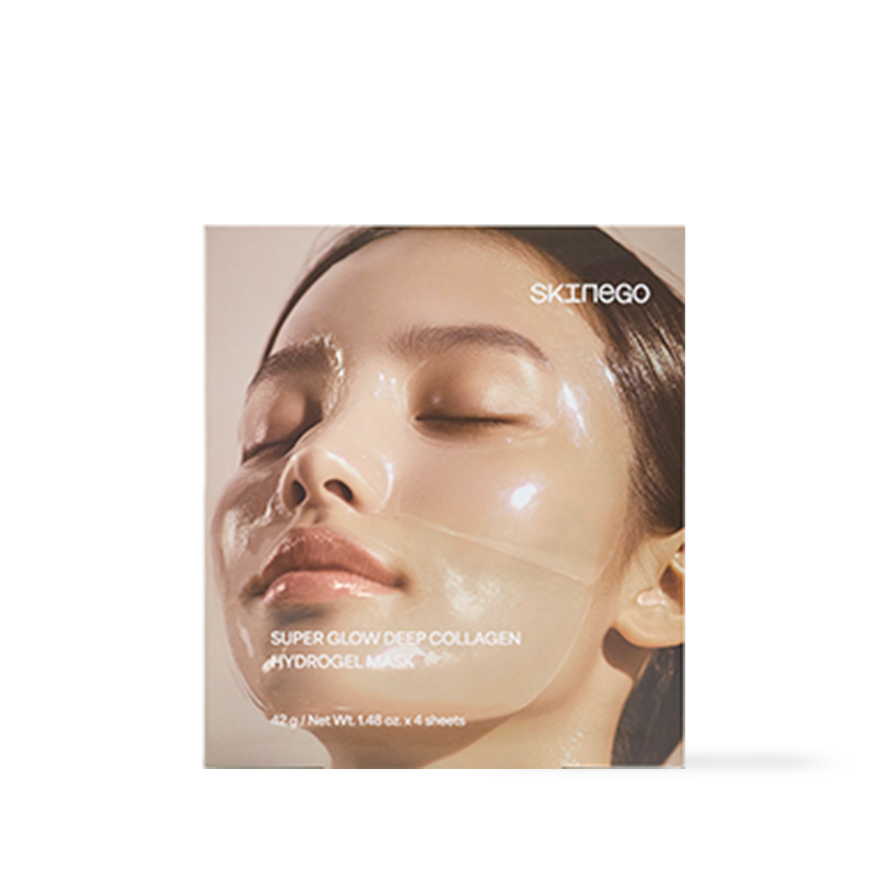 Mascarilla de Hidrogel con Colágeno Profundo Skinego Super Glow - Hidratación Piel Radiante