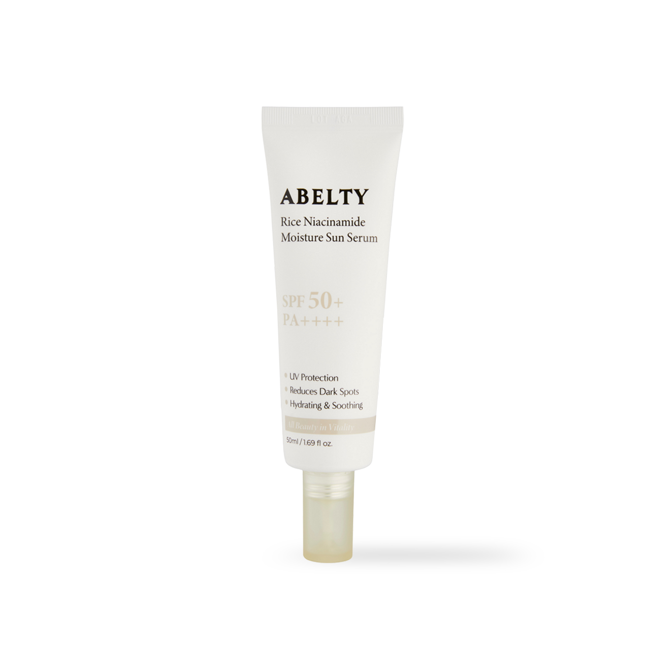 Abelty Rice Squalane Moisture Sun Serum 50ml – Escudo Solar de Hidratación Radiante