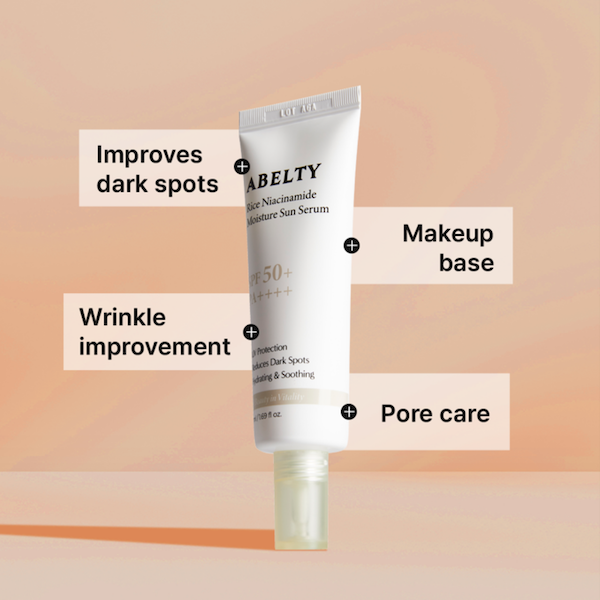 Abelty Rice Squalane Moisture Sun Serum 50ml – Escudo Solar de Hidratación Radiante