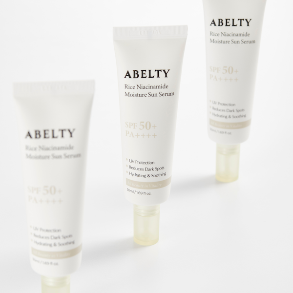 Abelty Rice Squalane Moisture Sun Serum 50ml – Escudo Solar de Hidratación Radiante