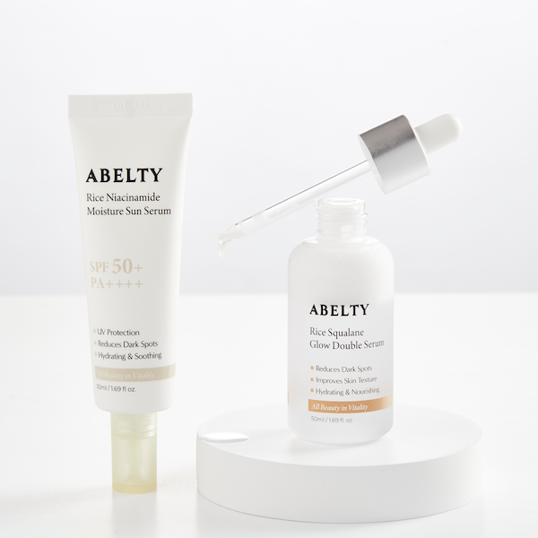 Abelty Rice Squalane Moisture Sun Serum 50ml – Escudo Solar de Hidratación Radiante