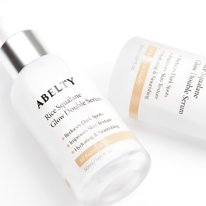 Abelty Rice Squalane Glow Double Serum 50ml – Brillo Iluminador