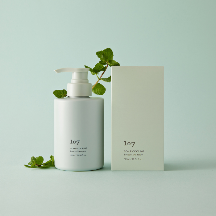 107 SCALP COOLING Breeze Shampoo 380ml – Refresca el Cuero Cabelludo y el Cabello