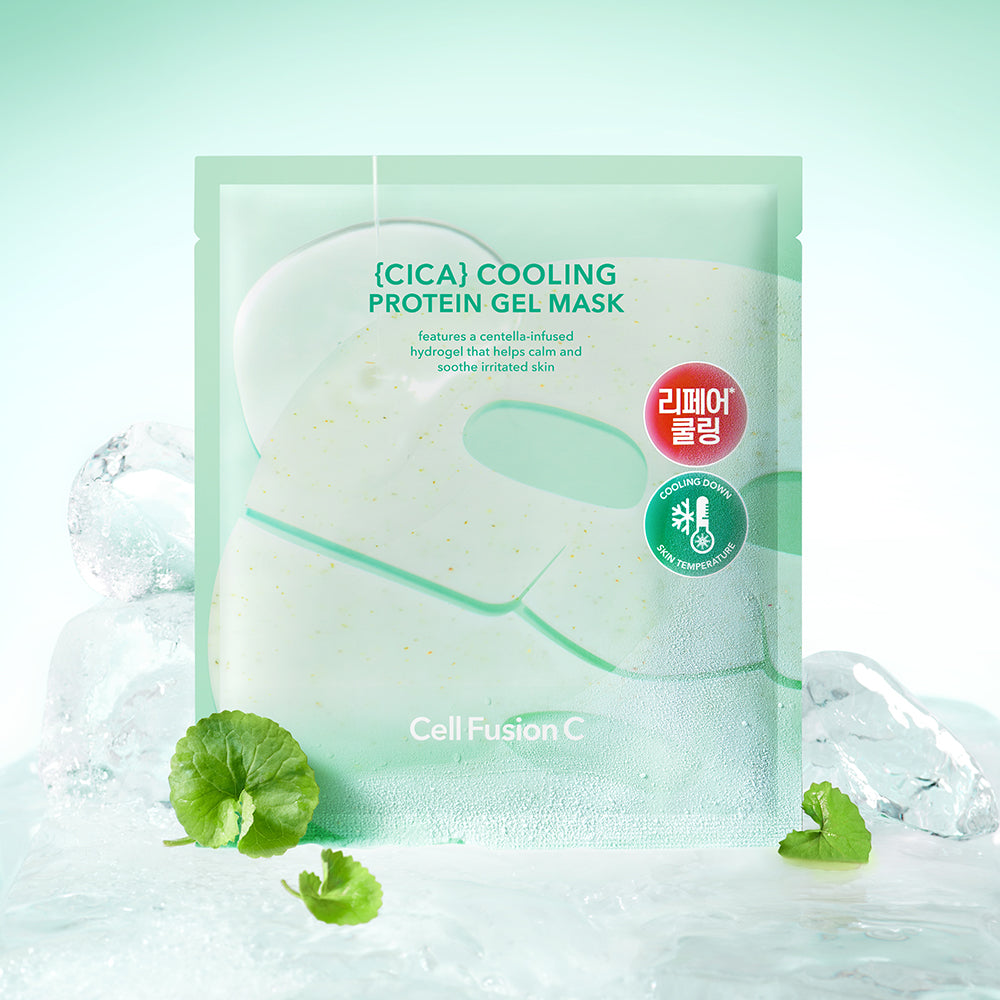 Cell Fusion C Cica Cooling Protein Gel Mask 35g x 5