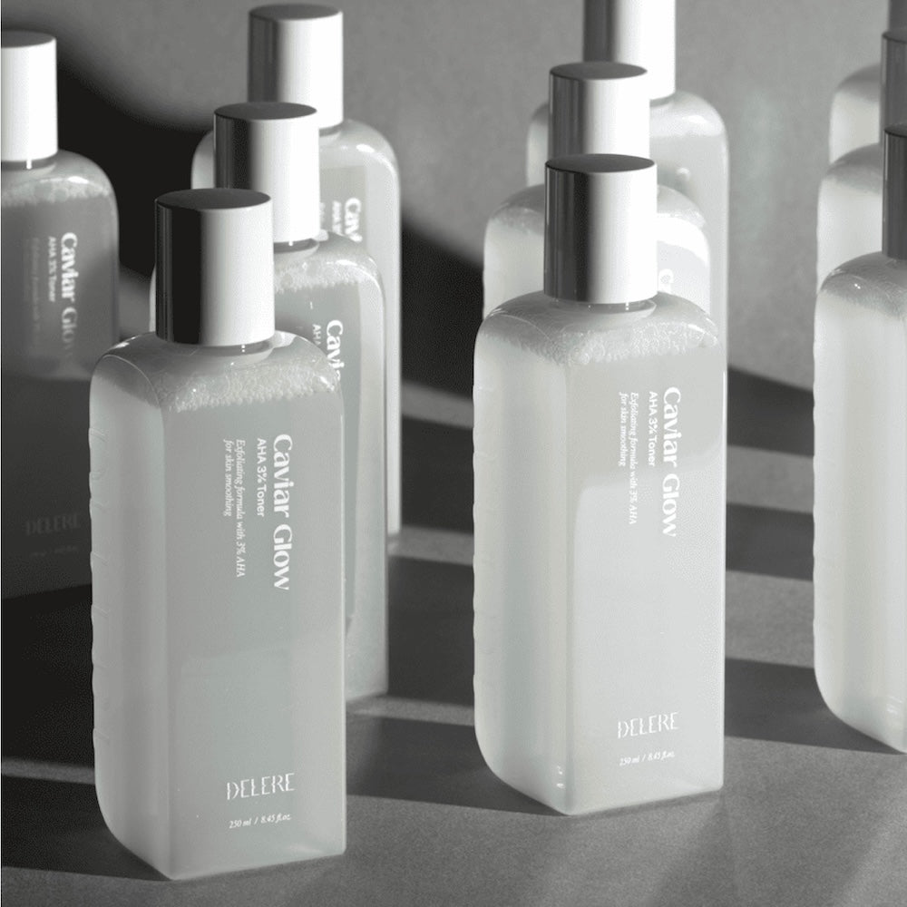 DELERE Caviar Glow AHA 3% Toner 250ml