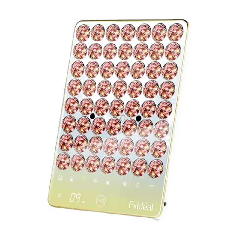 EXIDEAL Deux LED Light Therapy Beauty Device – NASA-Researched | 8-Mode Smart Light | Scalp & Skin | Japanese Beauty Tech