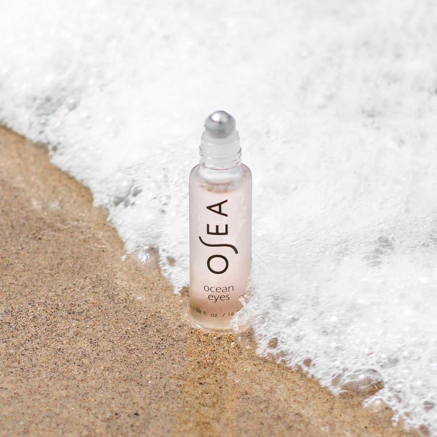 OSEA Ocean Eyes® Age-Defying Eye Serum - for Dark Circles, Puffiness - Cooling Roller Ball Applicator - Hyaluronic Acid, Peptides - Clean Skincare - Vegan & Cruelty-Free Anti-Aging under Eye Treatment