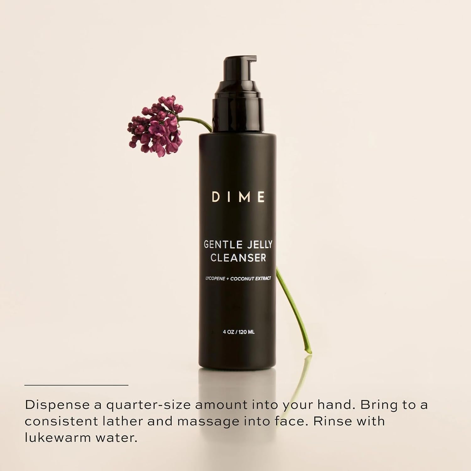 DIME Gentle Jelly Cleanser – 120ml | Hydrating, Non-Foaming Cleanser for All Skin Types