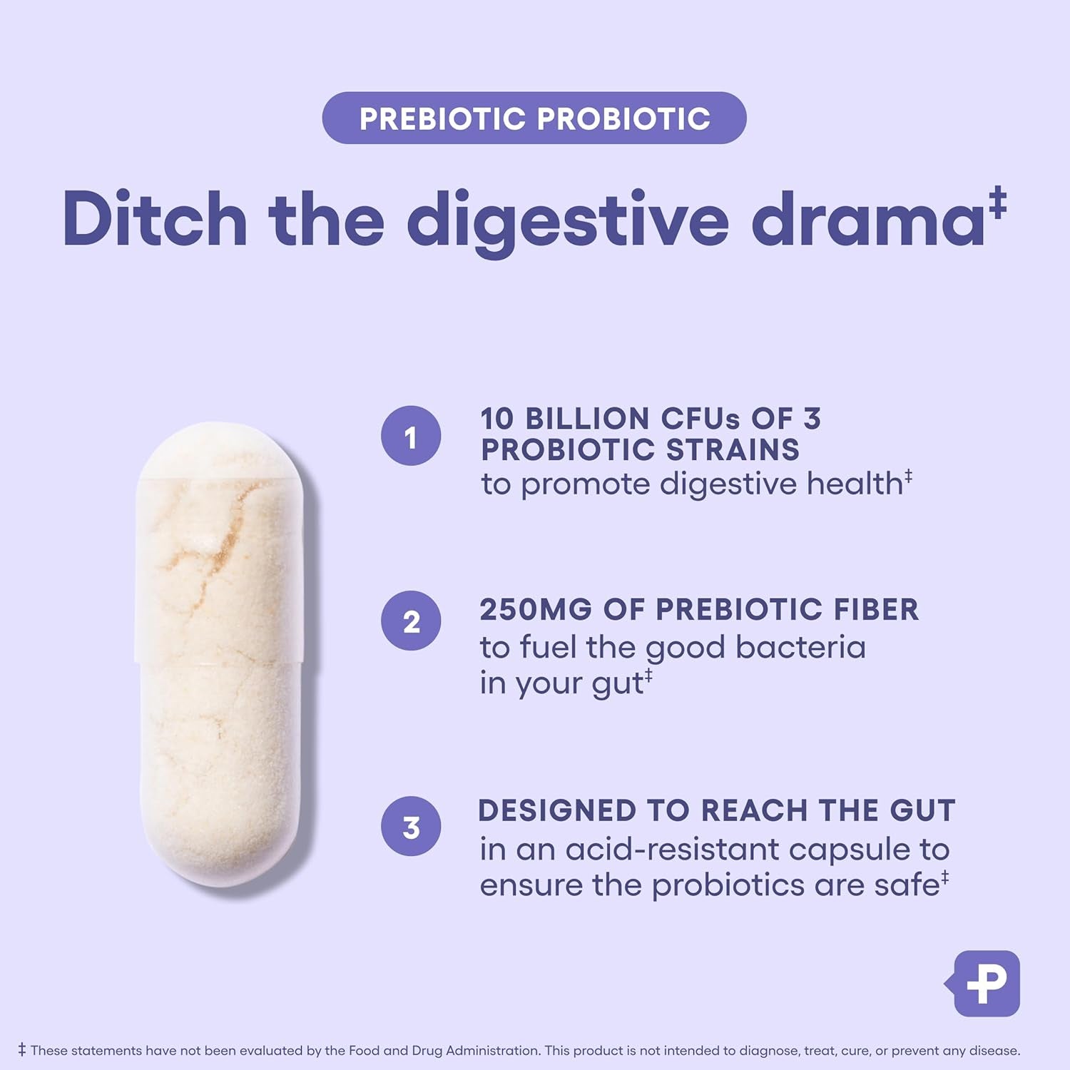 Physician's Choice Prebiotic & Probiotic – Multi-Strain Formula for Gut Health & Digestive Balance | 30 Capsules