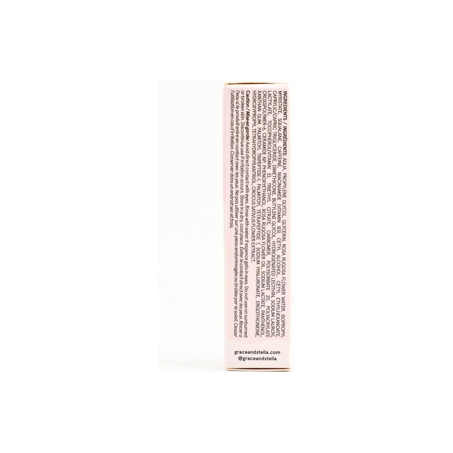 grace & stella Brightening Eye Stick (Caffeine) – 3.5g | Instantly Depuffs, Hydrates & Brightens Tired Eyes