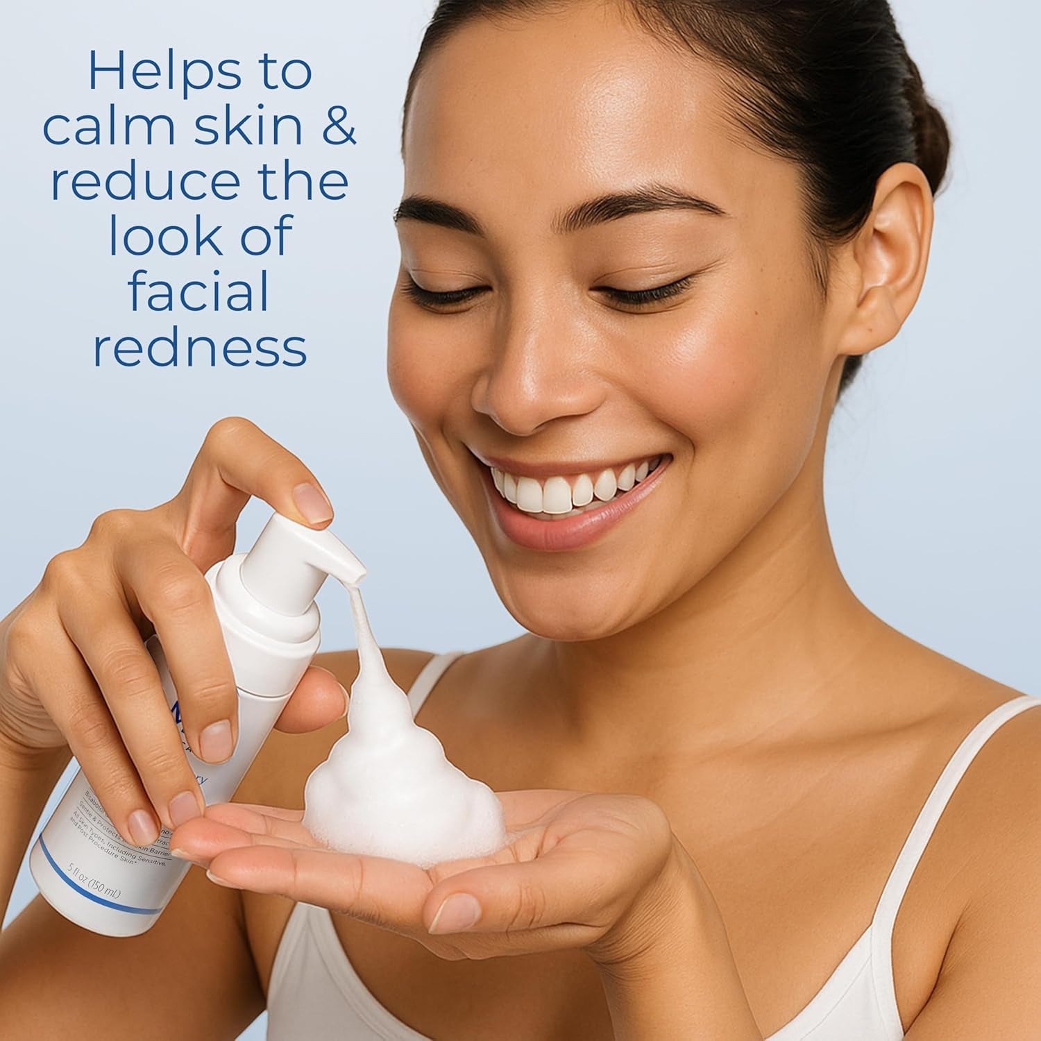 Eltamd Skin Recovery Amino Acid Foaming Facial Cleanser, Gentle Face Cleanser for Sensitive Skin and Post-Procedure Skin