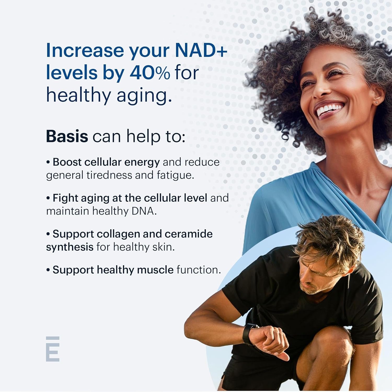 ELYSIUM Basis Cellular Health & Optimization – 60 Capsules | Boost NAD+ & Support Healthy Aging
