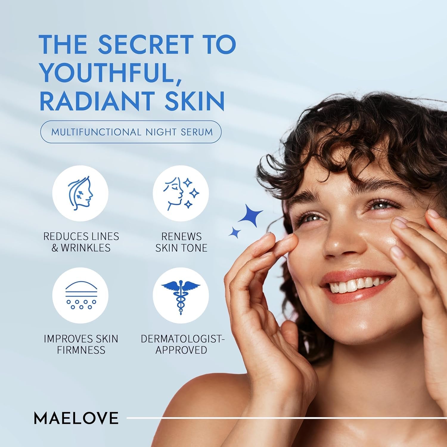 MAELOVE Moonlight Retinal Super Serum – 30ml | 10x Potent Retinol Alternative for Anti-Aging & Acne-Prone Skin