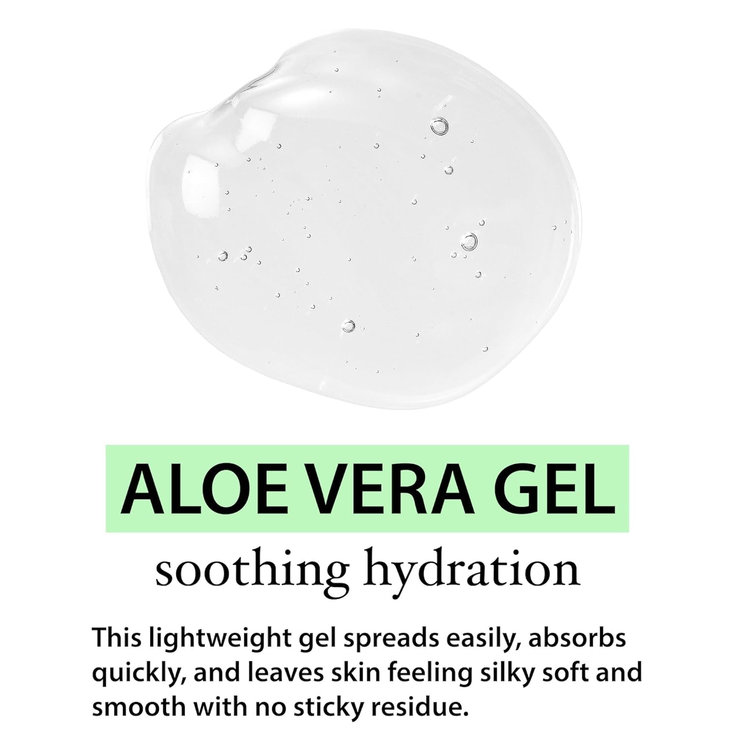 Organic Aloe Vera Gel for Skin, Face, Body, after Sun Care - USDA Certified Organic, 12 Fl. Oz.