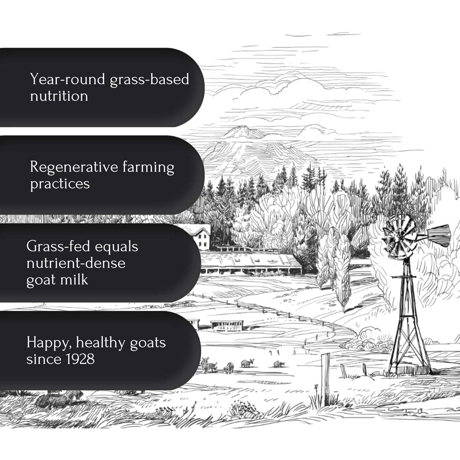 Mt. Capra Grass-Fed Goat Colostrum Powder – 17 Servings | High in Immunoglobulins | Immune System, Gut Health & Athletic Performance Support