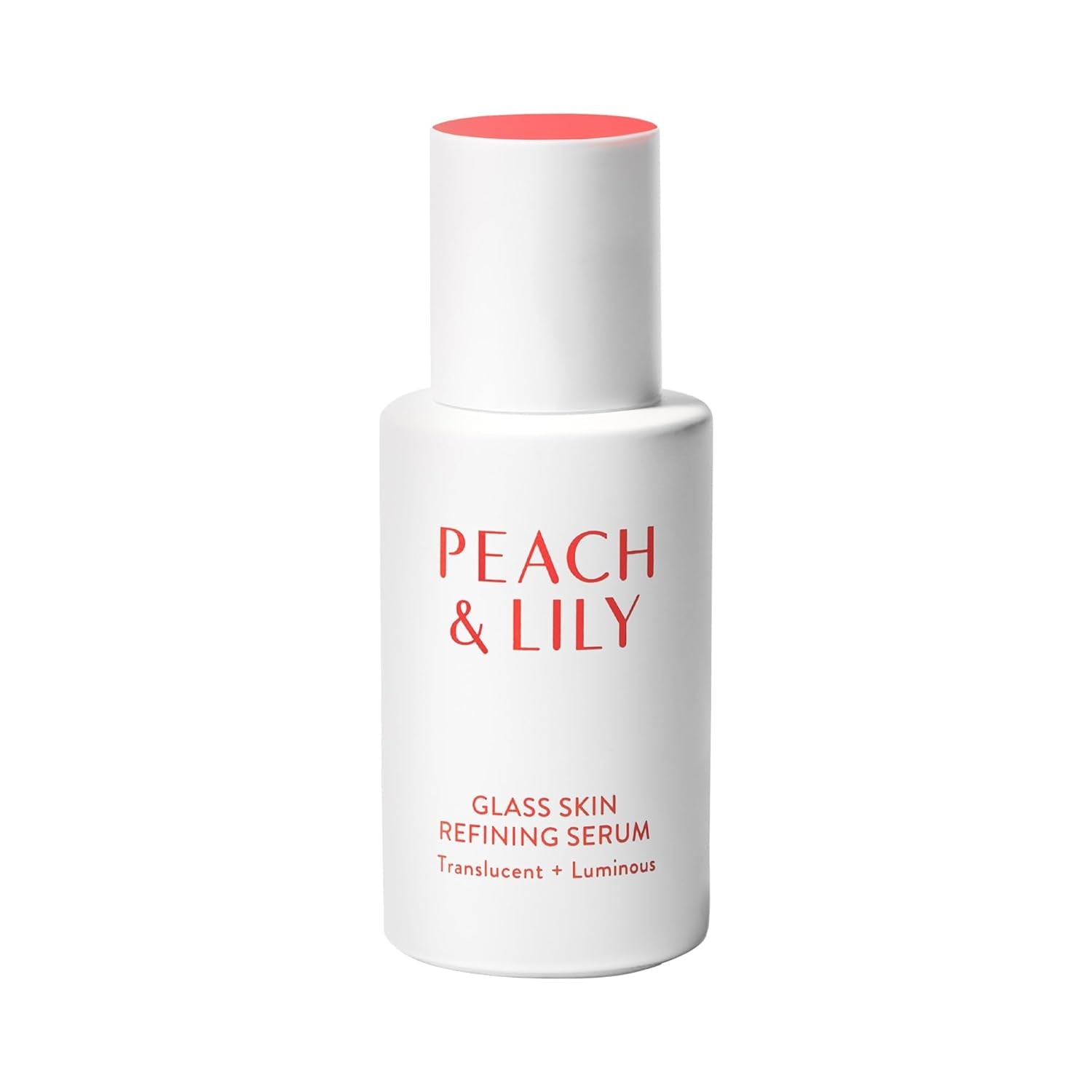 Peach & Lily - Glass Skin Refining Serum for Face (1.35 Ounces) - Hyaluronic Acid Niacinamide Serum - Sensitive Skin - Vitamin B3, Peach & Yam, Peptides - Self Care, Vegan, Cruelty Free, Korean Beauty