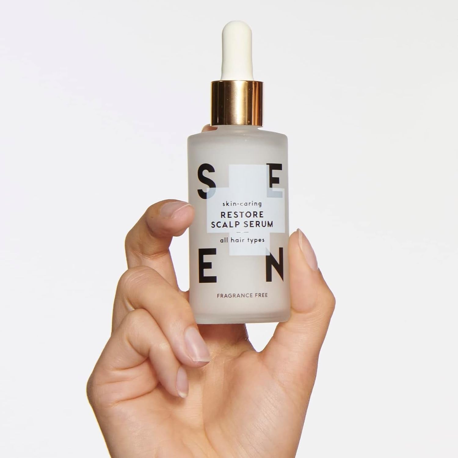 SEEN Restore Scalp Serum – 60ml | Fragrance-Free, Soothing Hydration for Sensitive Scalps