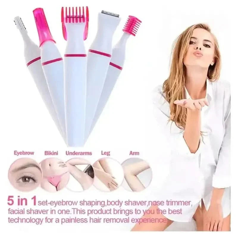 5 In 1 Multifunction Hair Removal Combo - Glam Global UKGlam Global UK