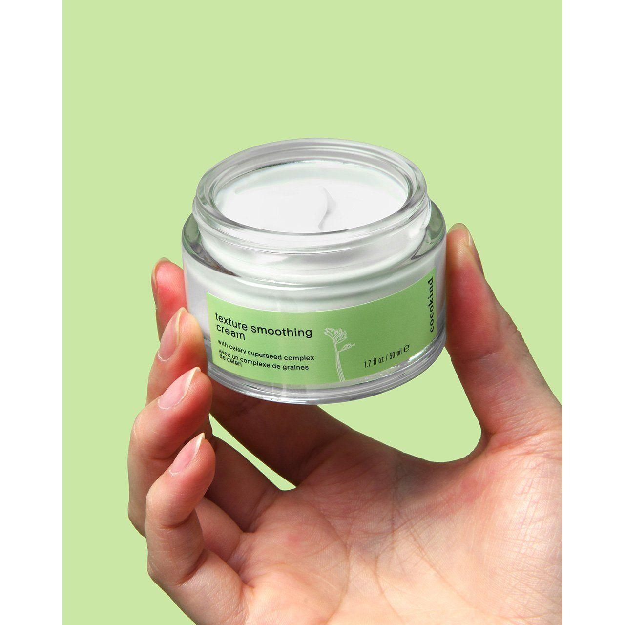 Crema alisadora de textura Cocokind – 50ml | Hidratante y minimizador de poros