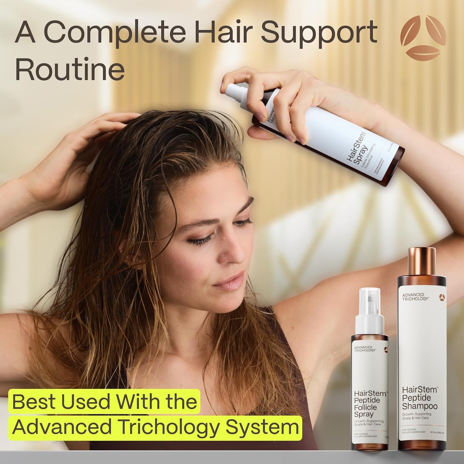 Advanced Trichology DHT Blocker Maximum Strength | Hair Growth Supplement with Saw Palmetto & Pumpkin Seed Oil for Women & Men | Trichologist-Developed | 30 Day Supply