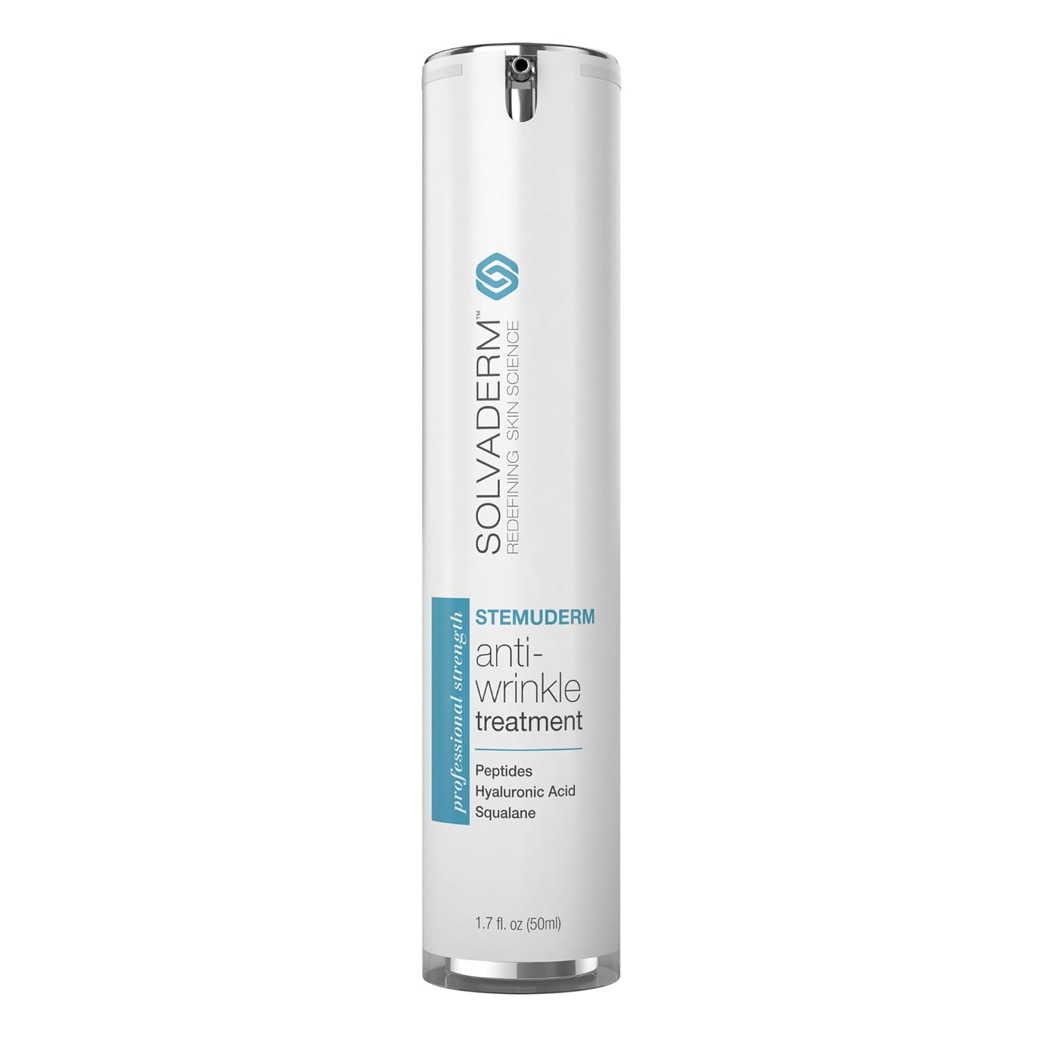 Tratamiento Antiarrugas Stemuderm de Solvaderm – 50ml | Complejo Avanzado de Péptidos y Células Madre para una Piel Firme y Joven