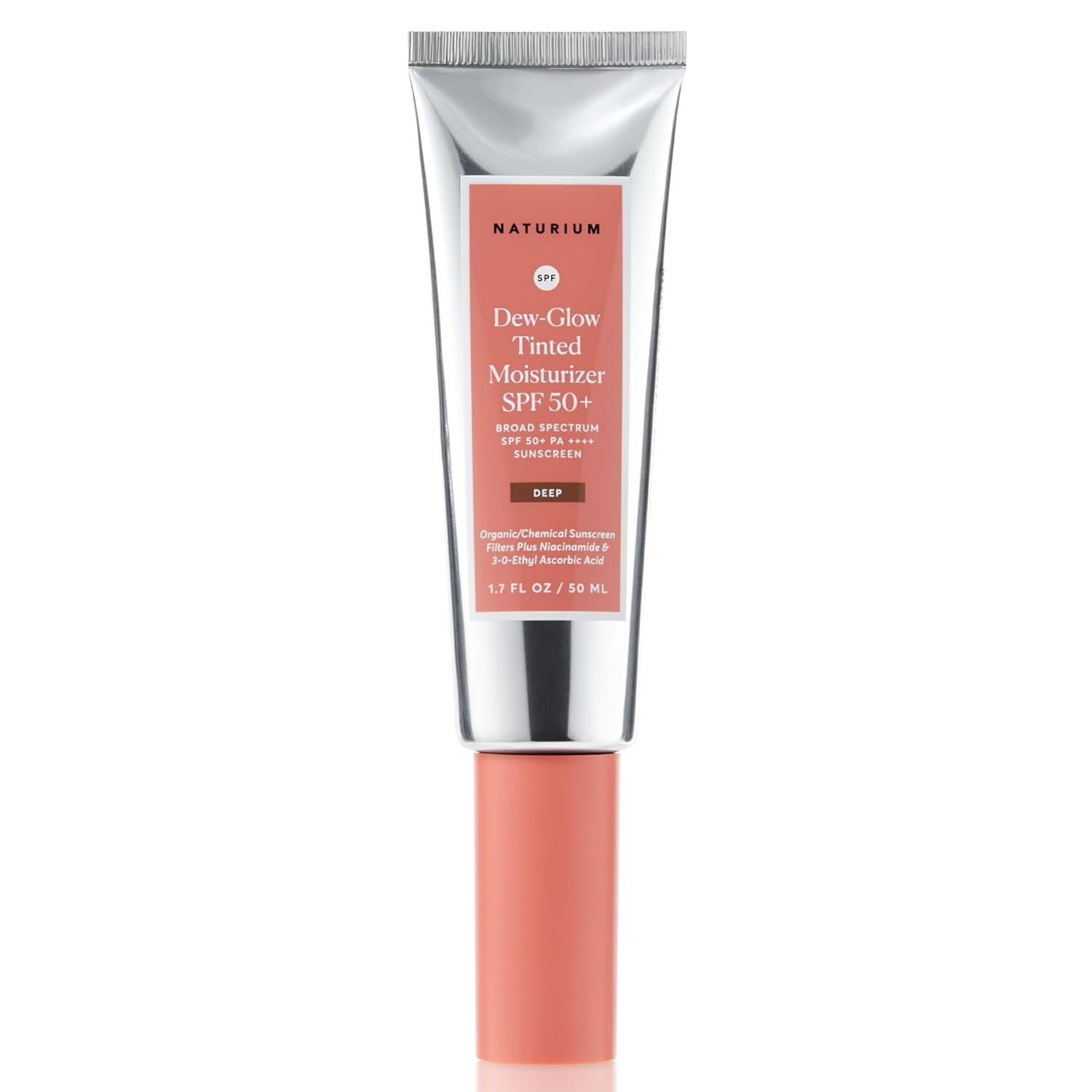 Naturium Dew-Glow Tinted Moisturizer SPF 50+ Deep - 50ml