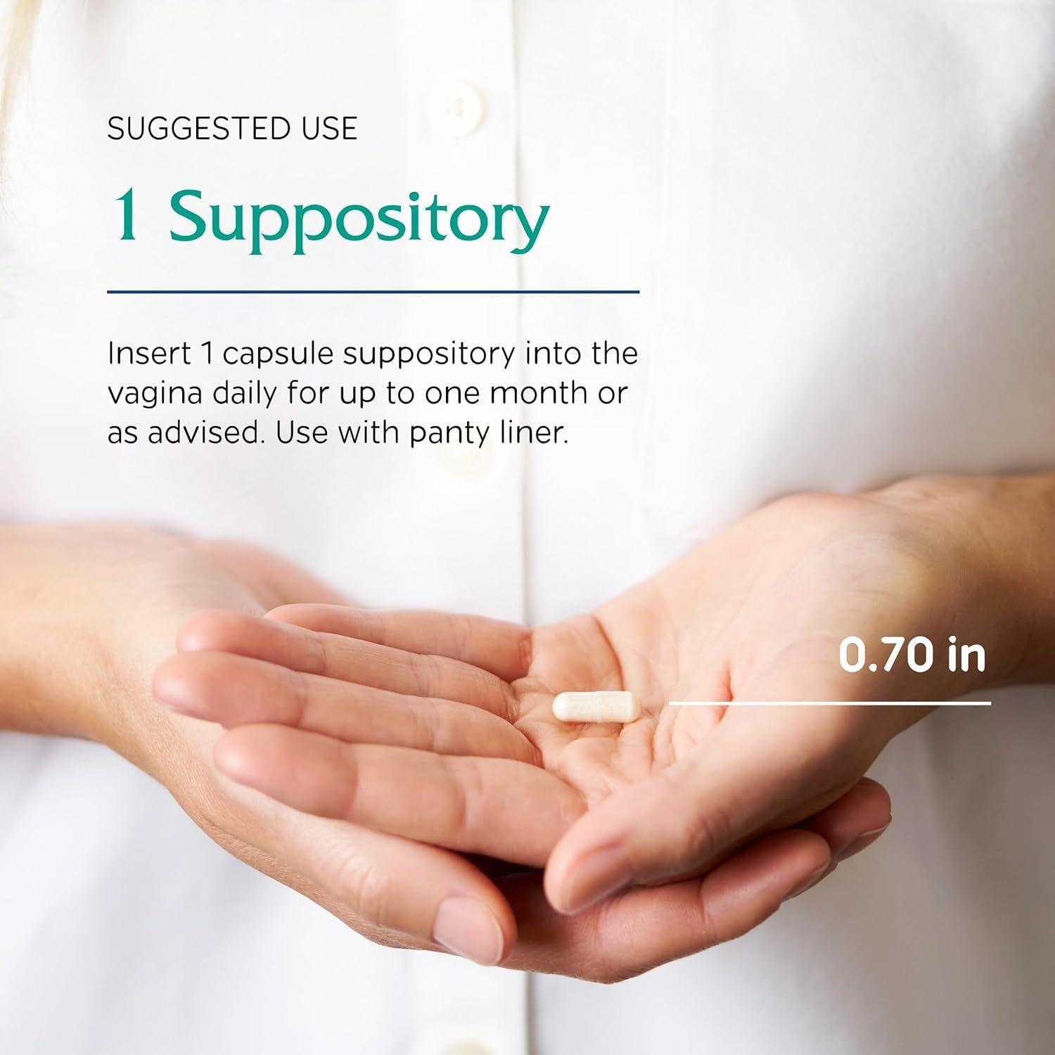 Vitanica V-Probiotics™ – 30 Vaginal Suppositories | Multi-Strain Vaginal Probiotic for Women