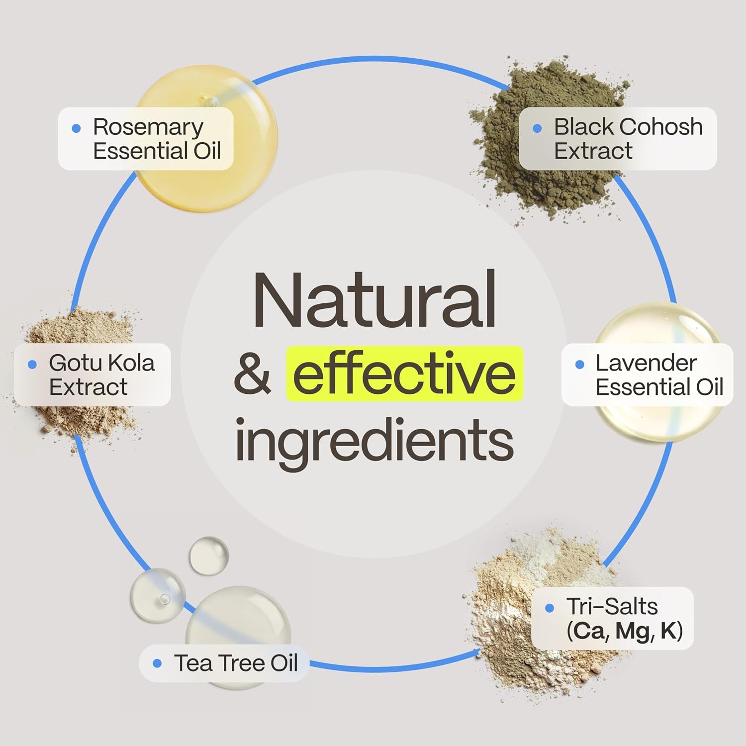 Hairstem Follicle-Boosting Triceutical Serum for Thicker Fuller Hair | Triple-Action, Multi-Zonal Topical Serum for Hormonal, Nutritional, and Inflammatory-Related Hair