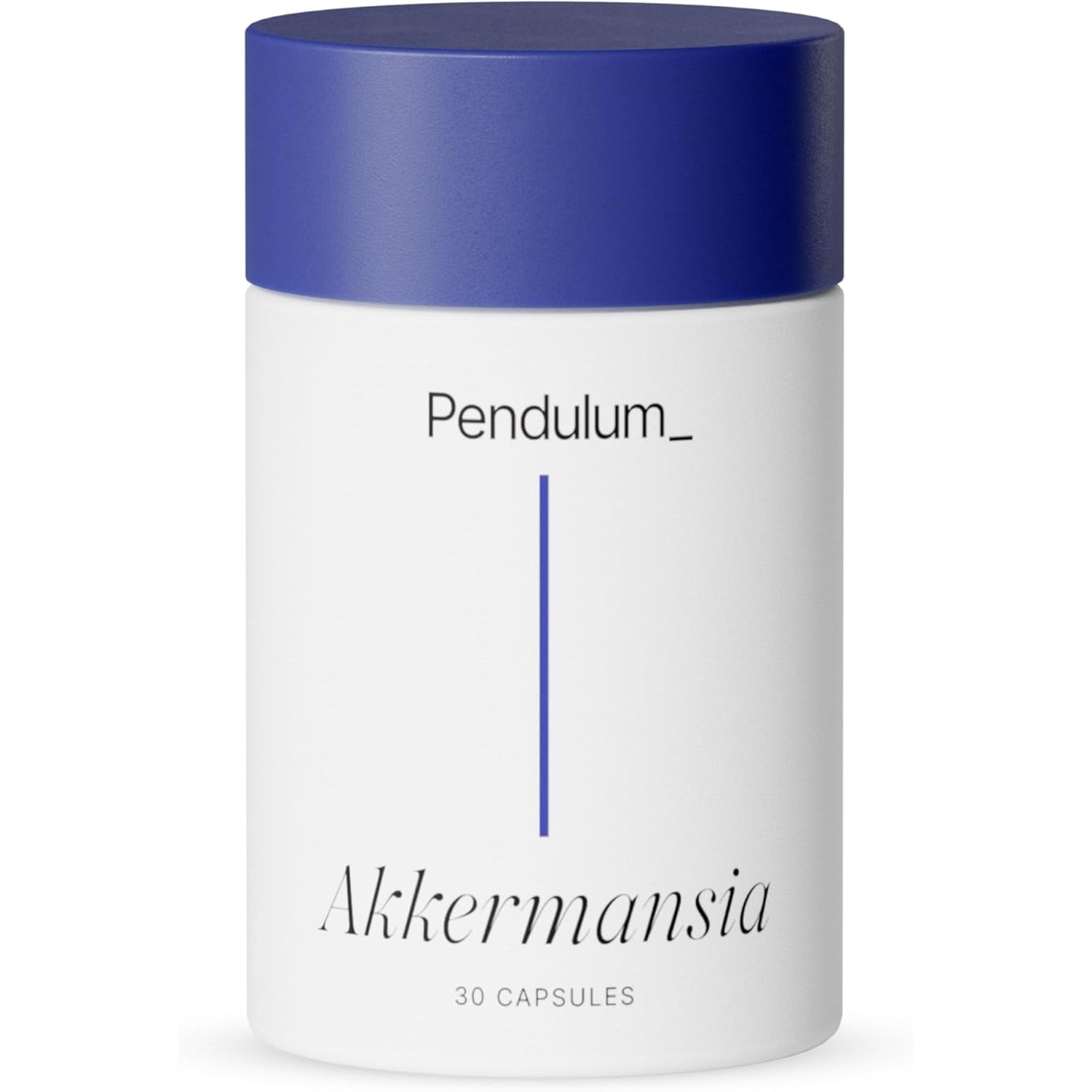 Pendulum Akkermansia Probiotic & Prebiotic Fibre – GLP-1 Support, Gut Health & Metabolic Wellness | Delayed Release | 100M AFU Live Strain | Third-Party Tested | 30 Capsules