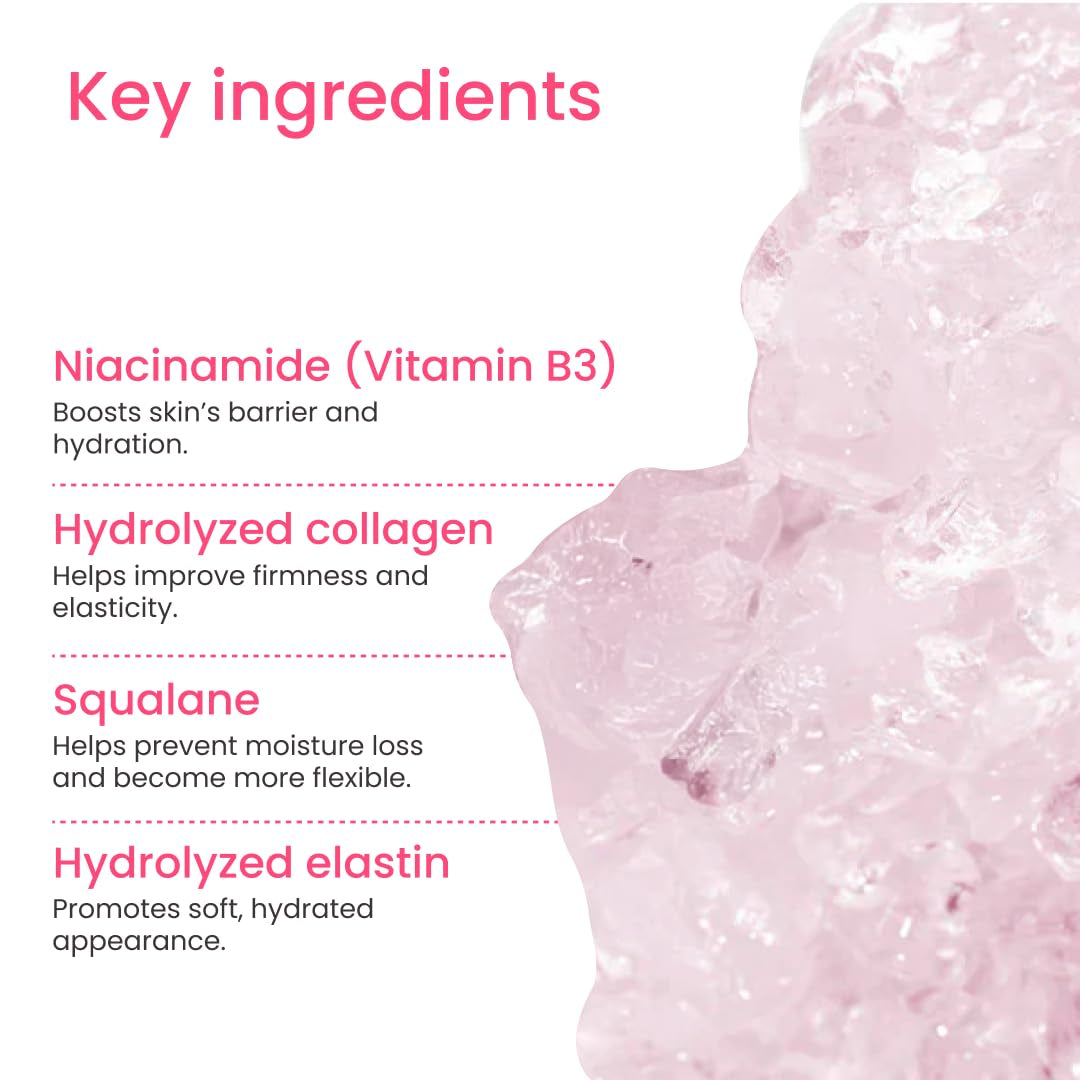 QUIA Collagen Jelly Cream – Lightweight Gel Moisturizer for Glowing, Plump Skin – with Niacinamide and Peptides – Korean Skincare for Daily Hydration