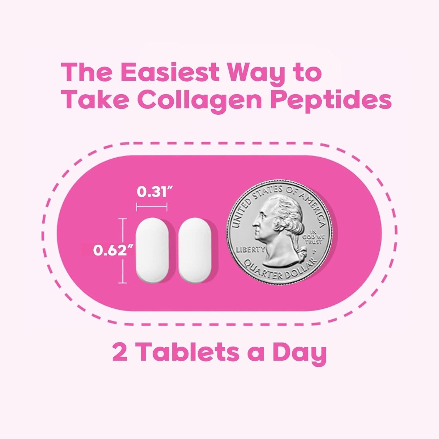 Ever Collagen In&Up Biotin Cell Tablets | Marine Collagen Peptides for Skin, Hair & Nails - 50ml