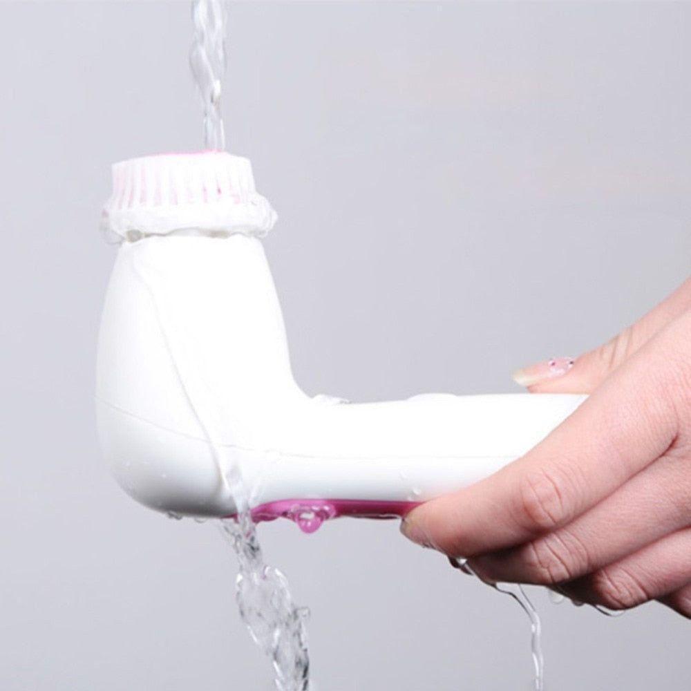 6 - in - 1 Electric Face Cleaning Brush - Glam Global UKGlam Global UK