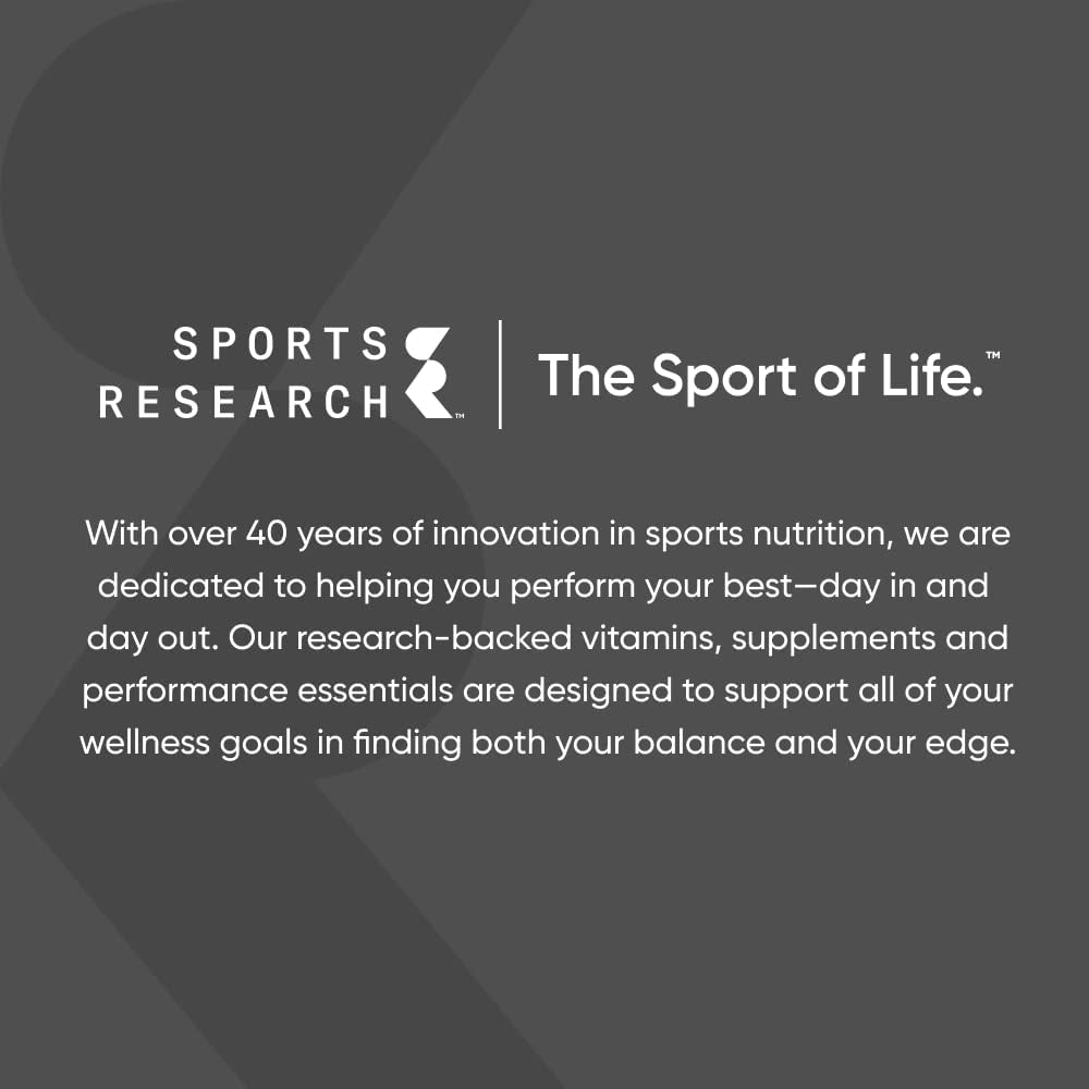 Sports Research L-Theanine Supplement with Caffeine & Coconut MCT Oil - Focused Energy, Alertness & Relaxation without Drowsiness - 200Mg L Theanine, 100Mg Organic Caffeine - 60 Liquid Softgels